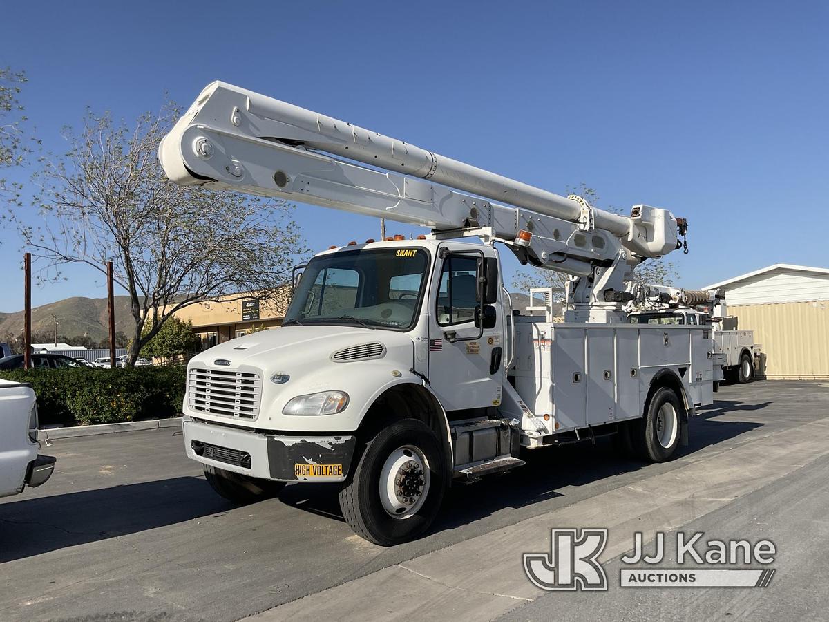 (Jurupa Valley, CA) Altec AA55, , 2015 Freightliner M2 106 Utility Truck Runs & Moves, Upper Operate