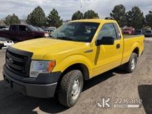 (Castle Rock, CO) 2014 Ford F150 4x4 Pickup Truck Runs & Moves