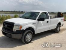 2013 Ford F150 4x4 Pickup Truck Runs and Moves) (Body Damage & Rust) (FL Residents Purchasing Titled