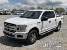 2018 Ford F150 4x4 Crew-Cab Pickup Truck Runs & Moves) (Engine Noise, Body Damage, Will Not Stay Run