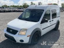 2013 Ford Transit Connect Cargo Van Runs & Moves) (No Exhaust, Rust & Body Damage