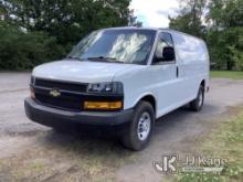 2019 Chevrolet Express G2500 Cargo Van Runs & Moves) (Jump To Start, Hole In Drivers Seat