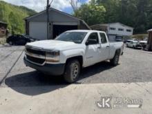 2016 Chevrolet Silverado 1500 4x4 Extended-Cab Pickup Truck Runs & Moves) (Transmission Issues, Body