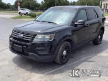 2016 Ford Explorer 4x4 Police 4-Door Sport Utility Vehicle Not Running, Condition Unknown) (Turns Ov