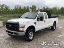 2010 Ford F350 4x4 Extended-Cab Pickup Truck Runs & Moves) (Rust & Body Damage, Transmission Slips I