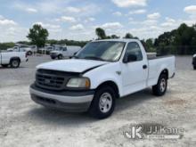 2004 Ford F150 Pickup Truck Not Running, Condition Unknown, Body & Paint Damage