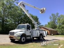 Altec AA500L, Bucket Truck rear mounted on 2005 Freightliner M2 106 Utility Truck, Re-Mounted Upper 