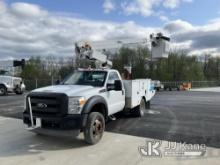 Altec AT200A, Telescopic Non-Insulated Bucket Truck mounted behind cab on 2014 Ford F450 Service Tru