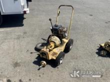 Electric Eel Sewer Cleaning Machine SN: 2542A (Non Running Non Running, Broken Wheel