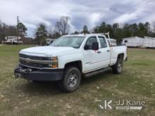 2016 Chevrolet Silverado 2500HD 4x4 Extended-Cab Pickup Truck Runs & Moves) (Jump to Start, Windshie