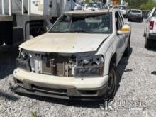 2012 Chevrolet Colorado Extended-Cab Pickup Truck Wrecked) (Runs & Moves) (Jump to Start, Body Damag