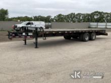 2012 Load Trail T/A Tagalong Equipment Trailer Rust Damage