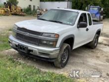 2008 Chevrolet Colorado 4x4 Extended-Cab Pickup Truck Runs & Moves) (Check Engine Light On, Rust Dam