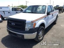 2014 Ford F150 4x4 Extended-Cab Pickup Truck Runs & Moves, Engine Issues, Body & Rust Damage, Broken