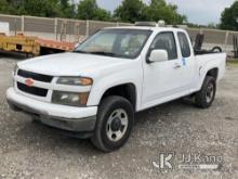 2010 Chevrolet Colorado 4x4 Extended-Cab Pickup Truck Runs & Moves, Check Engine Light On, Body & Ru