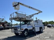 (Plymouth Meeting, PA) Altec V0-252REV, Over-Center Bucket Truck mounted on 2010 Ford F750 Enclosed