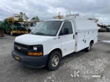 (Plymouth Meeting, PA) 2008 Chevrolet G3500 Enclosed Service Van Runs & Moves, Check Engine Light On
