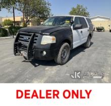 (Jurupa Valley, CA) 2014 Ford Expedition XLT 4x4 Sport Utility Vehicle Runs, Moves, Front End Damage