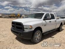 (Salt Lake City, UT) 2015 RAM 2500 Crew-Cab Pickup Truck Runs & Moves) (Battery Low Indicator On, Re