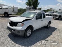 2017 Nissan Frontier Extended-Cab Pickup Truck Wrecked, Not Running, Condition Unknown, Air Bags Dep