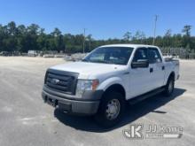 (Supply, NC) 2011 Ford F150 4x4 Crew-Cab Pickup Truck, Co-Op Unit Runs & Moves