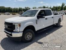 2020 Ford F250 4x4 Crew-Cab Pickup Truck Runs & Moves) (Body Damage, Loose Steering Column