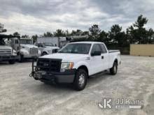 2014 Ford F150 4x4 Extended-Cab Pickup Truck GA Power Unit) (Runs & Moves) ( Service Light On, Check