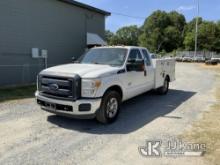 2016 Ford F250 Extended-Cab Pickup Truck Runs & Moves) (Check Engine Light On, Minor Body Damage