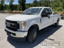 2017 Ford F250 4x4 Extended-Cab Pickup Truck Runs & Moves) (Check Engine Light On, Body Damage