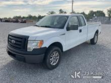 2012 Ford F150 4x4 Extended-Cab Pickup Truck Runs & Moves) (Engine Noise, Body/Rust Damage) (Seller 