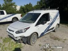 2015 Ford Transit Connect Van Not Running, Condition Unknown) (Hood Latch Broken, Body Damage
