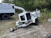 (Jacksonville, FL) 2014 Morbark Beever M12R Chipper (12in Drum), trailer mtd Not Running, Condition