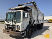 (Westlake, FL) 2016 Mack MRU613 Front Load T/A Trash Truck, (Municipally Owned) Runs & Moves) (Body/