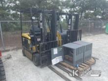 (Villa Rica, GA) YALE ERC050 Cushion Tired Forklift, (GA Power Unit) Not Running, Condition Unknown