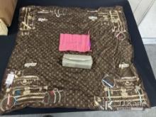 (Jurupa Valley, CA) Sunglasses case | scarf | authenticity unknown (Used ) NOTE: This unit is being