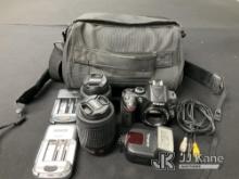 Nikon Camera With Acessories (Used) NOTE: This unit is being sold AS IS/WHERE IS via Timed Auction a