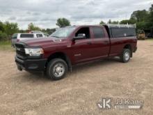 2022 RAM 2500 Crew-Cab Pickup Truck Runs & Moves) (Low Mileage, Comes with OEM tailgate,