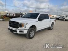 2018 Ford F150 4x4 Crew-Cab Pickup Truck Runs & Moves) (Check Engine Light On) (Seller States: Engin
