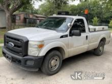 2012 Ford F250 Pickup Truck Runs & Moves) (Chipped Windshield