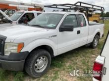 2010 Ford F150 Extended-Cab Pickup Truck Not Running & Condition Unknown) (No Keys, Cracked Windshie
