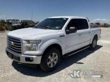 2016 Ford F150 4x4 Crew-Cab Pickup Truck Runs and Moves) (Check Engine Light On, Minor Paint Damage,