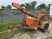 (Neenah, WI) 2013 Altec WC126A Chipper (12in Drum) Runs, Clutch Engages-Missing Battery-Jump Box to