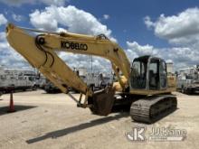 2007 Kobelco SK210LC Tracked Excavator Runs & Moves (Upper & Arm Rotate Automatically)