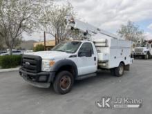 Altec AT200A, Articulating & Telescopic Bucket , 2013 Ford F450 Service Truck Runs & Moves, Cannot O