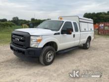 2015 Ford F250 4x4 Extended-Cab Pickup Truck Runs, Moves, Runs Rough, Rust, Brake Issues, Body Damag