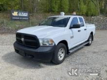 2015 RAM 1500 4x4 Extended-Cab Pickup Truck Runs & Moves) (Check Engine Light On, Body & Rust Damage