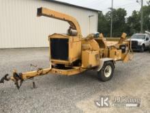 (Fort Wayne, IN) 2013 Morbark Chipper (12in Disc), trailer mtd. Not Running, Condition Unknown, Cran