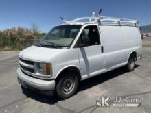 2000 Chevrolet Express G2500 Cargo Van Runs & Moves