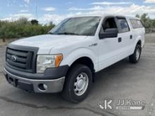 2010 Ford F150 4x4 Crew-Cab Pickup Truck Runs & Moves