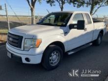 2010 Ford F150 Extended-Cab Pickup Truck Runs & Moves) (Air Bag Light Is On, Minor Body Damage